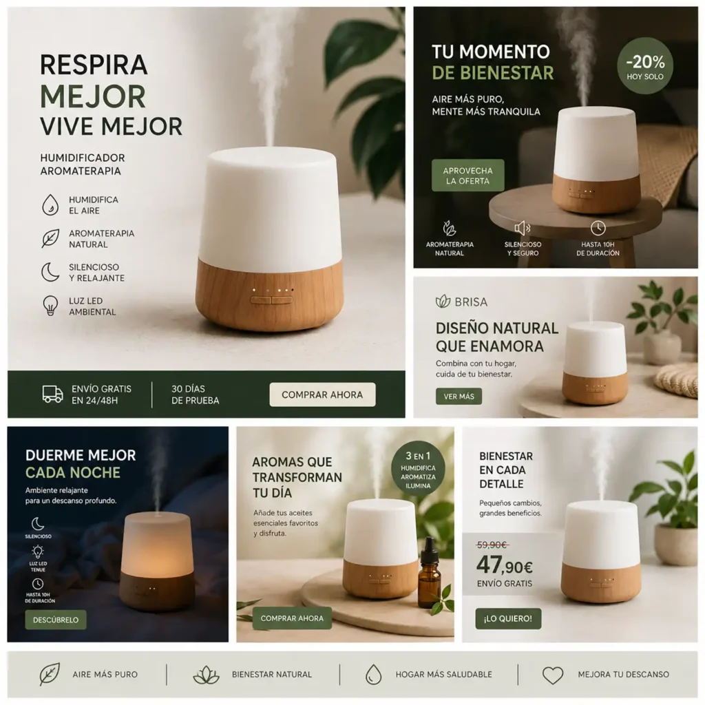 Creatividades para anuncios
