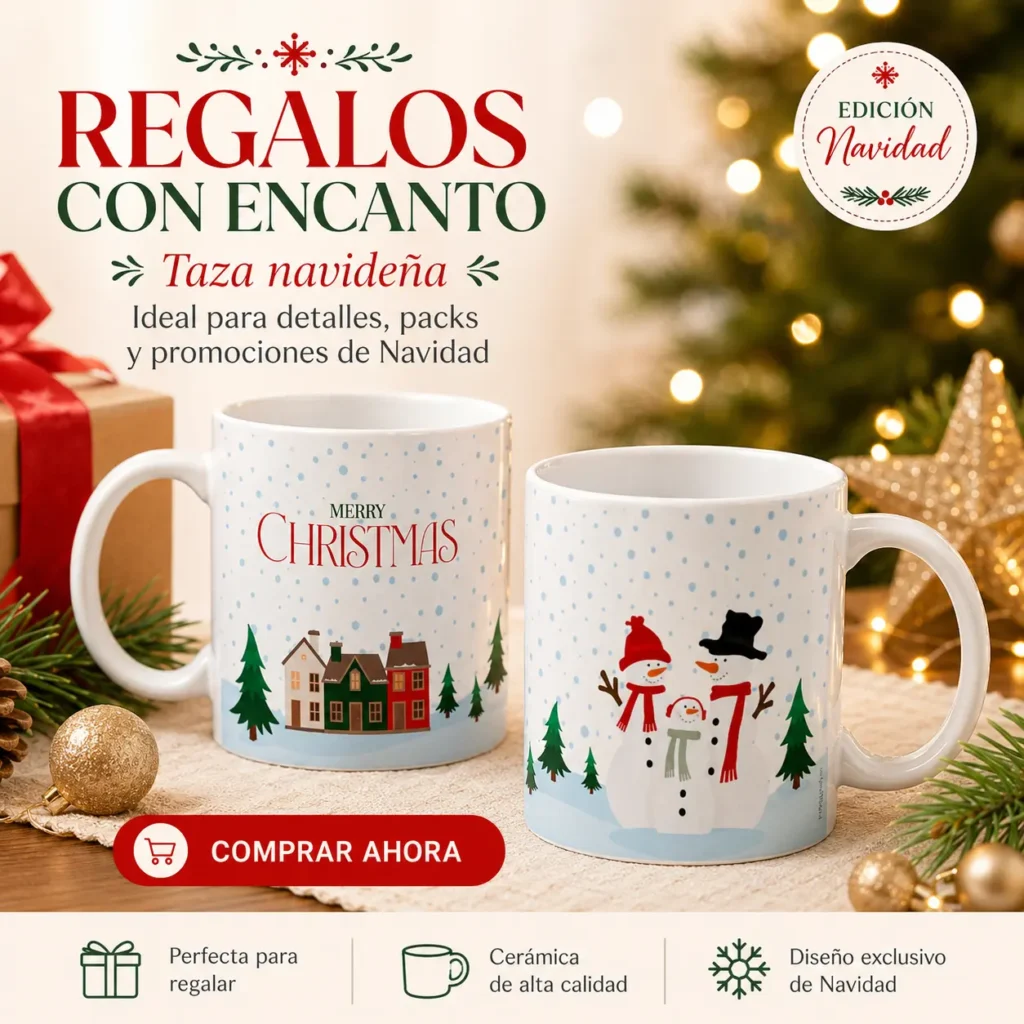 Creatividades para campañas de Navidad